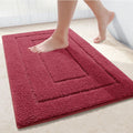Ljojo Microfibre Non-Slip Bath Rug - Water Absorbent and Washable