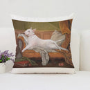 Bull Terrier Art Anime Pillow Cover 40x40 Ljojo Home Decor Throw Pillow