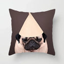 Cute French Bulldog Pillowcase for Home Decor by Ljojo