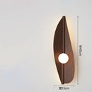 Leaf Wall Lamp: Modern Bedroom & Living Room Atmosphere Light by Ljojo