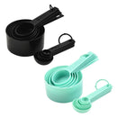 Ljojo Measuring Spoon Set - Kitchen Baking Tools - Multi-Purpose Plastic Handles