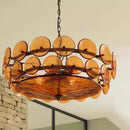 Nordic Style Glass Chandelier - Luxury Postmodern Indoor Lighting by Ljojo