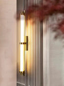 European Minimalist Glass Wall Lamp for Living Room and Bedroom by Ljojo