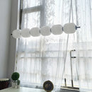 Ljojo LED French Chandelier: Modern Minimalist Lighting for Various Rooms