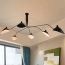 Nordic Designer Spider Pendant Light LED Chandelier for Living Room by Ljojo