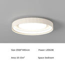 Modern Round Metal LED Ceiling Light Chandelier for Living Room by Ljojo