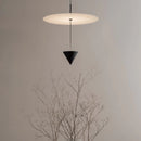 Ljojo LED Pendant Light Conical Art Deco Luminaire Suspension Warm Adjustable Height