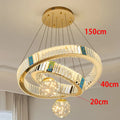 Ljojo Luxury Crystal Chandelier for Living Room and Bedroom Lighting