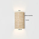 Ljojo LED Travertine Stone Wall Lamp for Indoor Living Room Decoration