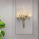 Ljojo LED Crystal Chandelier: Modern Luxury Tree Branch Design for Home Decor