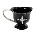 Ljojo 12oz Ceramic Breakfast Mug - Nordic Style Black Green Couple Coffee Cup