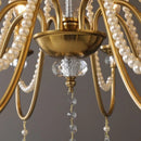 French Luxury K9 Crystal Chandelier Foyer Pendant Light by Ljojo - American Style Home Decor