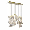 LED Chandelier Nordic Lighting Guide Creative Stairs Postmodern Restaurant Pendant Light Ljojo