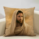 Jesus Decor Pillow Cover 45x45cm Home Sofa Art Decor Gift Ljojo