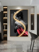 Ljojo LED Wall Light for Modern Beauty Art Decoration in Home and Hospitality Spaces