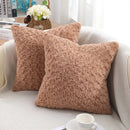 Ljojo Luxury Fluffy Fur Pillow Cover Modern Home Decorative Cushions
