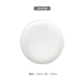 Ljojo Matte Ceramic Steak Plate, Nordic Style, Scratch Resistant, Western Food Tray