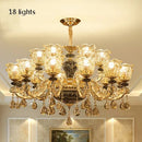 Ljojo Luxury Crystals Ceiling Chandelier for Elegant Interior Decor