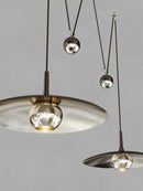 Modern Minimalist LED Pendant Light for Bedroom | Ljojo Chandelier for Dining Room & Living Room
