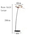 Modern LED Ring Fishing Floor Lamp for Home Decor Luxury Designer Lighting by Ljojo