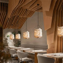 Linen Lanterns Pendant Lights: Wabi-sabi Style for Zen Bedrooms and Dining Rooms by Ljojo