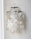 Ljojo Luxury Shell Wall Lamp - Gold Chrome Sconce Lighting