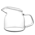 Ljojo 150ml Transparent Small Espresso Milk Pitcher with Handle Heat Resistant