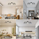 Elegant Adjustable Angle Ceiling Chandelier Ljojo Strip Shape 25W Home Decor