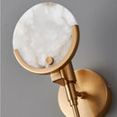 Ljojo Modern Marble Wall Lamp LED Minimalist Indoor Lighting Fixture for Living Room Bedroom Dining