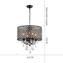 Crystal Pendant Light Dining Table Hollow Out Chandelier by Ljojo