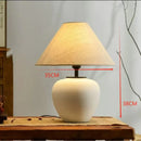 Retro Ceramic Floor Lamp for Living Room & Bedroom by Ljojo - Indoor Lighting Decoration