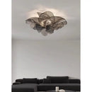 Modern PVC Flower Pendant Light LED Chandelier for Living Room - Hanging Home Decor Lamp by Ljojo