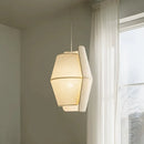 Nordic Wabi-Sabi Linen Pendant Lights Chandelier - Ljojo