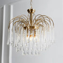French Vintage Teardrop Glass Chandelier for Classic Dining Room by Ljojo
