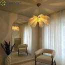 Japanese Style White Petals-Shaped LED Pendant Lights | Simplicity Art Chandelier by Ljojo