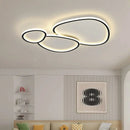 LED Ceiling Lights Modern Metal Chandeliers for Living and Dining Rooms by Ljojo