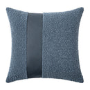 Faux Leather Textured Accent Pillow Cover in 9 Colors by Ljojo