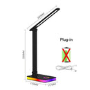 Ljojo LED Desk Lamp Dimmable Touch Lighting Foldable Eye Protection Table Lamp