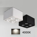 Ljojo LED Pendant Lights Set of 4 - Bedroom & Living Room Smart Ceiling Lighting