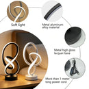 Ljojo LED USB Dimmable Bedside Lamp for Bedroom & Living Room
