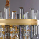 Ljojo Luxury Crystal Chandelier Pendant Light for Living Room and Bedroom