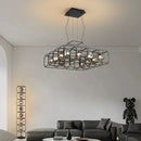 Nordic Designer Chandelier with Adjustable Lighting | Modern LED Living Room Floor Lamps by Ljojo