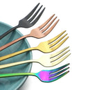 Ljojo Matte Gold Stainless Steel Cutlery Set 40Pcs