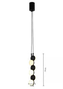 Ljojo Modern LED Pendant Light Fixture for Dining Room | Contemporary Indoor Hanging Lamp
