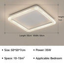 Nordic Led Ceiling Light for Bedroom Living Room Dining Room by Ljojo