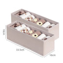 Ljojo™ Clothing Storage Boxes Drawer Organizers for Bras, Socks, Scarves, Underwear