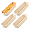 Ljojo Mini Silicone Bread Toast Mold Set - Kitchen Bakeware for DIY Baking