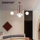 LED Pendant Lamp Modern Magic Bean Hanging Light Living Room Chandelier Ljojo