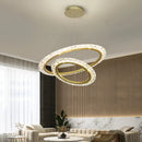 Luxury Nordic Multi-Ring Metal LED Pendant Lights for Hotel Villa | Ljojo