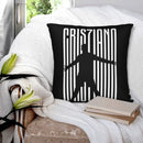 Cristiano Ronaldo Inspired Black White Pillowcase by Ljojo